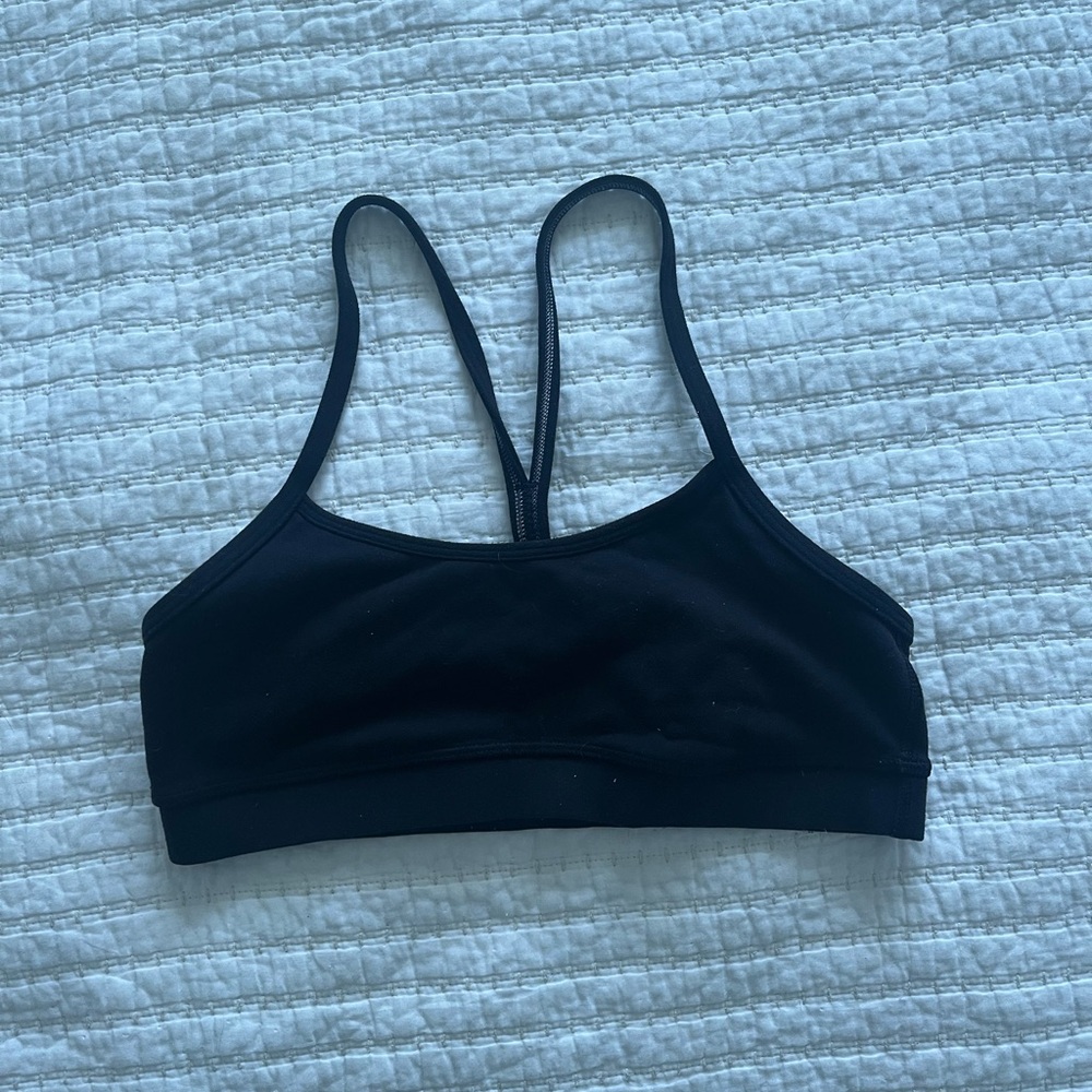 Lululemon black sports bra
